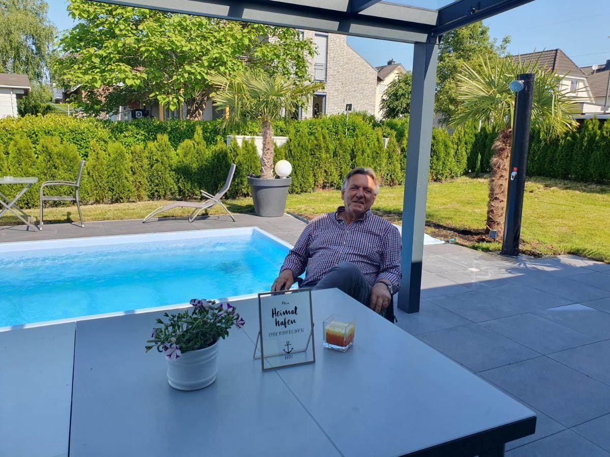 Grosszuegige Unterkunft Mit Terrasse Oberbrechen Exterior photo