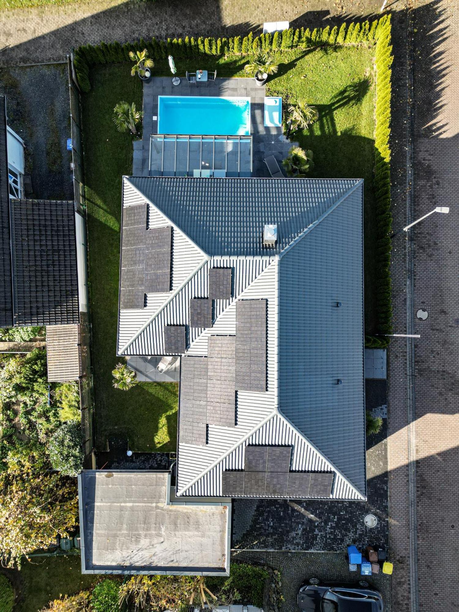 Grosszuegige Unterkunft Mit Terrasse Oberbrechen Exterior photo